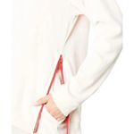 Anthropologie NWT Sundry Side Zip Velour Sweatshirt  I Beige Women’s M Gorpcore Mean Girls Photo 2