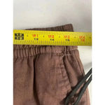 Old Navy Women's  Brown Linen Blend Skirt Flowy Summer‎ GUC! Size S 0115 Photo 5
