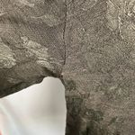 Vintage Modern Romance Dark Green Button Front Tunic Dress Rayon Flax USA Made‎ Brown Size M Photo 2