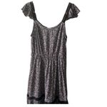 Charming Charlie  Floral Sleeveless Dress Crochet Hem & Straps‎ Women’s Medium Photo 1