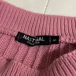 Nasty Gal Pink Ribbed Soft Knit Set Photo 5
