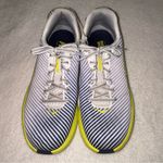 Hoka One One White and Yellow Sneakers Size 8.5 Photo 2