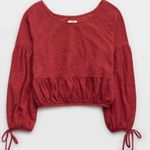 Aerie  Slouchy Balloon Sleeve Top Photo 0