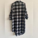 Madison + Hudson Long Adjustable Sleeve Funnel Dress‎ Size L Black Size L Photo 1