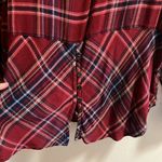 Lucky Brand  red plaid flannel Photo 3