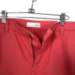 Loft Ann Taylor  Womans Coral Pink Straight Crop Pants Size 31/12 NWT Photo 5