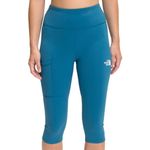 The North Face  Leggings Womens Medium Blue Movmynt Capris Pants Pockets Photo 8