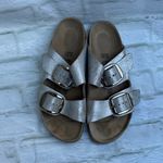 Birkenstock  Women's Silver Sandals Photo 1