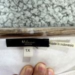 Milano Top 1X‎ Geometric Patchwork Poncho Kimono Sleeve Boho Festival Relaxed Photo 1