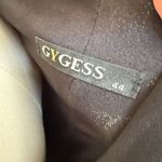 Gygess Rainbow Ombre Pixellated Shimmer Down Illusion Neck Plunging Back 44 12 Black Photo 9