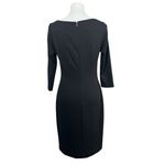 DKNY  Black 3/4 Sleeve Dress New Without Tags Size 8 Photo 7