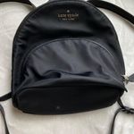 Kate Spade Nylon Mini Backpack Leather Straps 3 Sections Travel Career GUC Photo 0