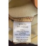 Zenana Faux Leather Straight Leg Pants Brown Pull On Elastic Waist Medium Photo 7