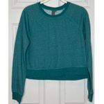 Sweaty Betty  Teal Sweatshirt‎ Boxy Fit Medium Photo 1