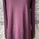 Merrell  Women’s Long Sleeve‎ Pull Over Casual Dress Burgundy M Minimal Photo 0