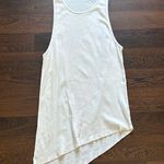 OAK Ribbed Asymmetrical Tank Top Dress White XS Photo 0