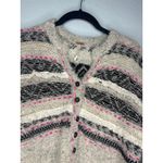 Free People  Wrap Me Up Pullover Color Pop Alpaca Wool Blend Size XS Warm Photo 1