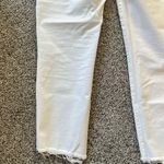 Paige  Cindy Crop white Stretch Jeans, Size 31 Petite, Like New Condition Photo 9