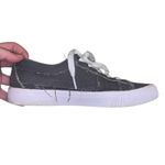 Tecs Women Canvas Sneaker Slip On Gray Size 8 Photo 4