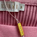 Meshki NWT  CeCe Pink Ribbed Knit Mini Skirt, size M Barbiecore boho Y2K ballet Photo 11