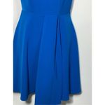 Chelsea28  Women's Strappy Back Sleeveless Back Zip Fit & Flare Dress Blue Small Photo 2