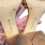 Gianni Bini  Kehlani 3D Floral Nubuck Ankle Strap Block Heel Sandals Sz 9 Pink Photo 7