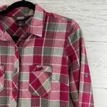 Outdoor Research Plaid Ceres Flannel Button Down Shirt Size S Red Photo 3
