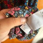 Gap  FLORAL LONG SLEEVE WRAP DRESS Photo 4