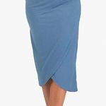 NWT!! Women’s Mother Bee blue ruched maternity skirt XL Size undefined Photo 0