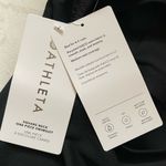 Athleta NWT  Square Neck One Piece Swimsuit Size S Black Photo 7