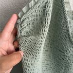 Aritzia Wilfred Tuberose Tank Sage Green Smocked Camisole L Size L Photo 9