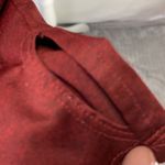 PINK - Victoria's Secret PINK Victoria’s Secret Three Quarter Zip Maroon Pullover Size Medium Photo 5