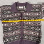 Carolyn Taylor Cotton Blend Fair Isle Multicolor Patterned Knit Sweater Large Photo 4