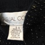 Ladies dressy casual corner top large Black Photo 3