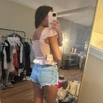 superdown Pink Sateen Button Up Blouse Photo 1