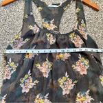 Kimchi Blue π¦ Urban Outfitters Grey Floral Razor Back Flowy Tank Top Medium Photo 4