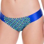 Luli Fama  blue green bikini bottom Photo 0