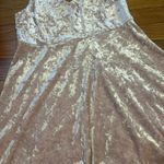 Mini ballet pink velvet dress Size 2X Photo 5