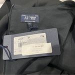 Armani Jeans Above The Knee Pleated Dress Black Size M Photo 8