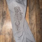 True Religion Gray Women's SkinnyJeans with Jude Ornate Studding size 26 Photo 3