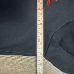 Adrian Delofield Black Embroidered Cardinal Bird Holiday Christmas Sweatshirt Size M Photo 6