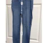 Arizona 0111 Skinny Leg Jeans Size 3 Medium Wash Stretch Blue Denim 25x31 Photo 3