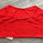 SheIn Curvy Orange Ribbed Strapless Crop Top Women’s Plus Size 3X Photo 2