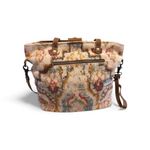 Myra Bag Tapestry Tote Crossbody Convertible Boho Southwest Carpet Shoulder Bag Brown Photo 1