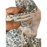 American Eagle Outfitters Floral One Shoulder Crop Top 100% Cotton Size XS Photo 5