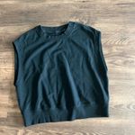 Abercrombie & Fitch Abercrombie sleeveless sweatshirt black muscle tee Photo 1
