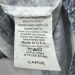 NEW Jess & Jane Denim Effect Blue Rhinestone Asymmetric Hem Tunic Size Large Photo 9