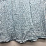 At Last Y2K Sky Blue Button Front Womens Short Sleeve Top 3X Lightweight Capsule Photo 7