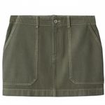 Mango Cargo Mini Skirt Khaki Green NWT Size Small Photo 6