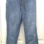 L.A. Blues FINAL MARKDOWN  lace up front jeans 8 Photo 0